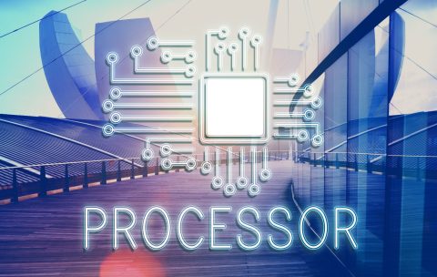 Technology Circuit Processor Innovation Network Concept